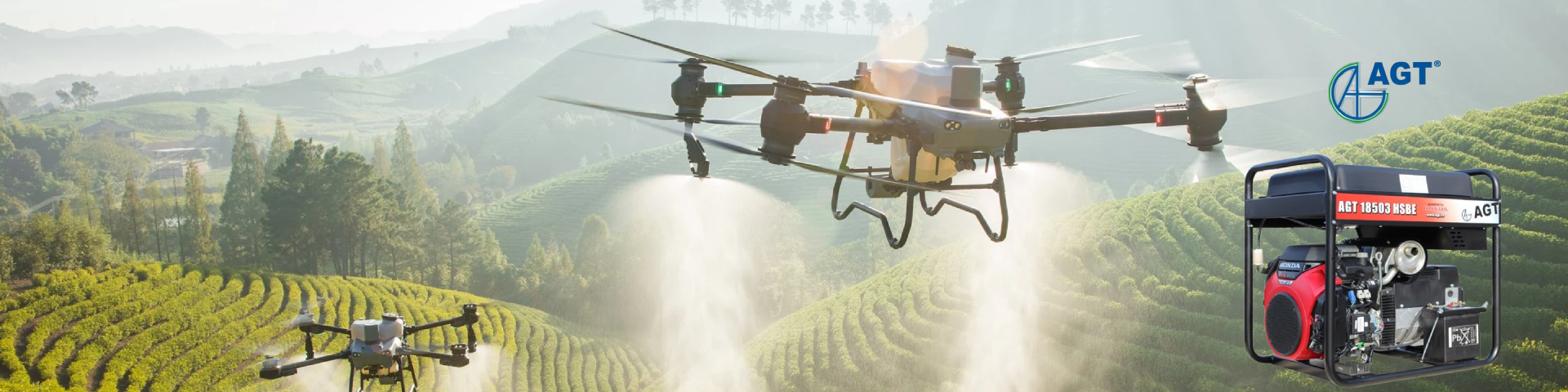 DJI T100 mezőgazdasági drónhoz stabil energiaellátást adunk