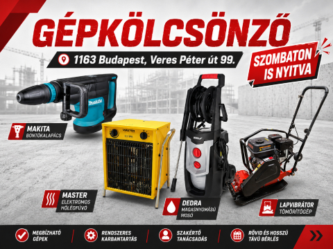 Mikor jó a gépbérlést választani a vásárlás helyett?