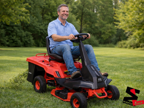 Újra indul a fűnyírás? Nagy területekhez válaszd a kerti traktort!