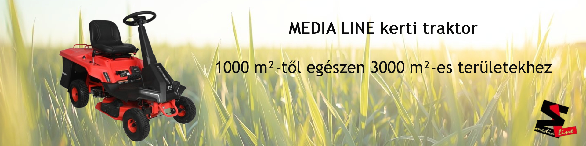 Újra indul a fűnyírás? Nagy területekhez válaszd a kerti traktort!